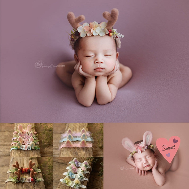 Woodland Bebe Newborn Hair Accessories Photo Props