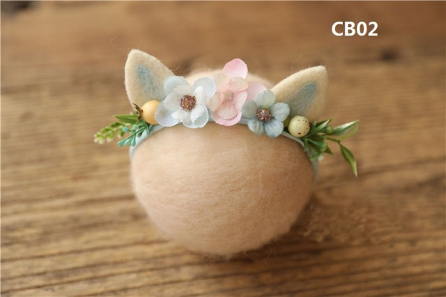 Woodland Bebe Newborn Hair Accessories Photo Props