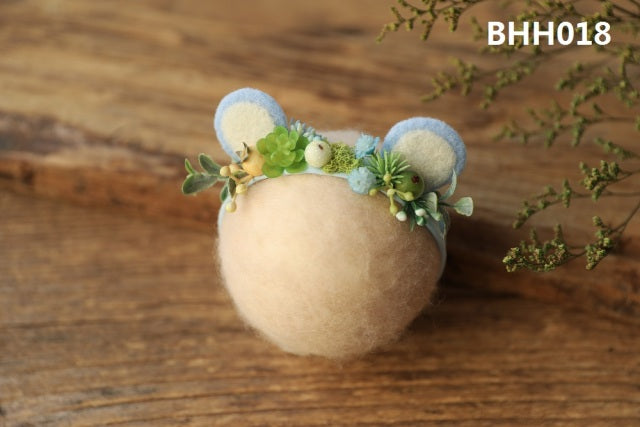 Woodland Bebe Newborn Hair Accessories Photo Props