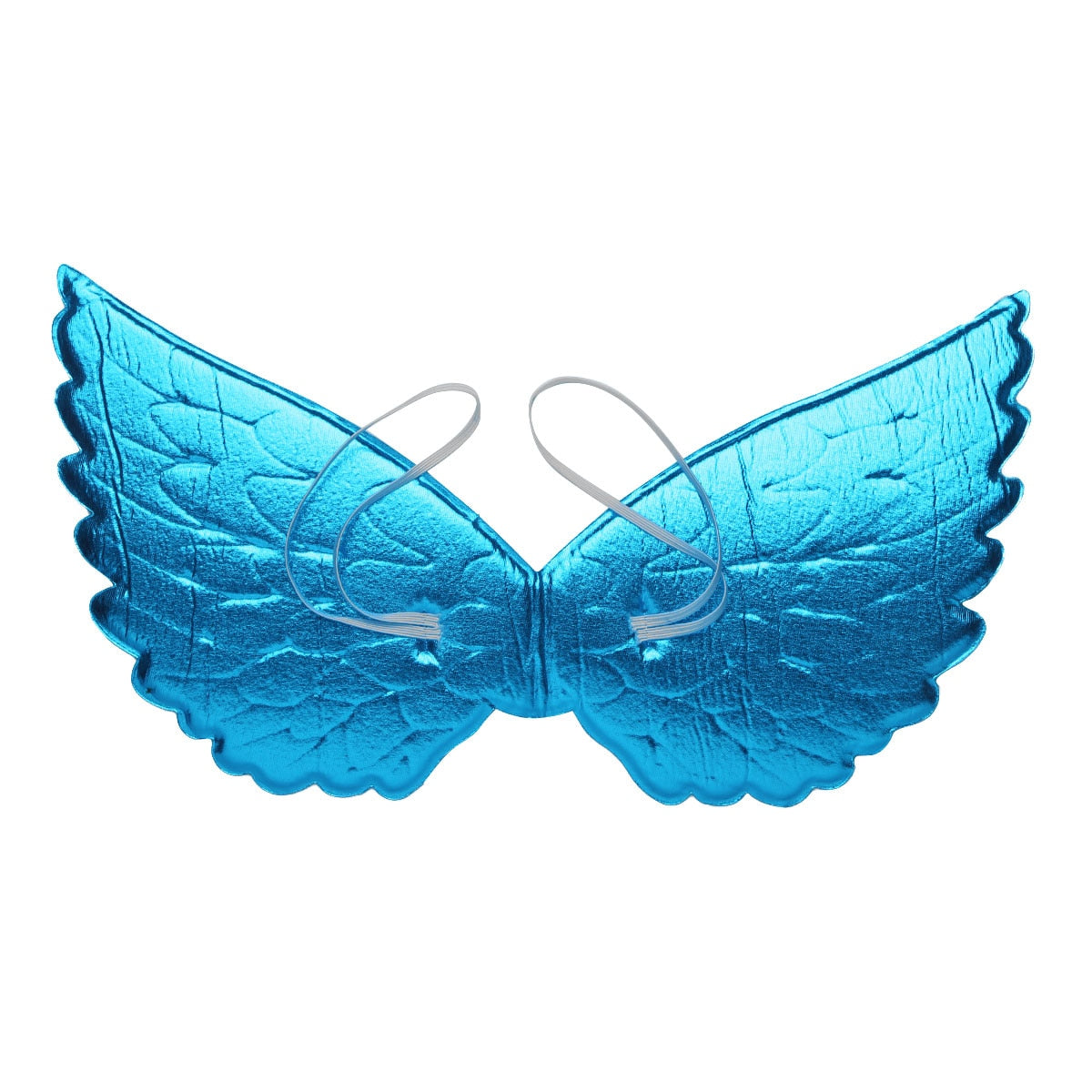 Shiny Metallic Angel Wings