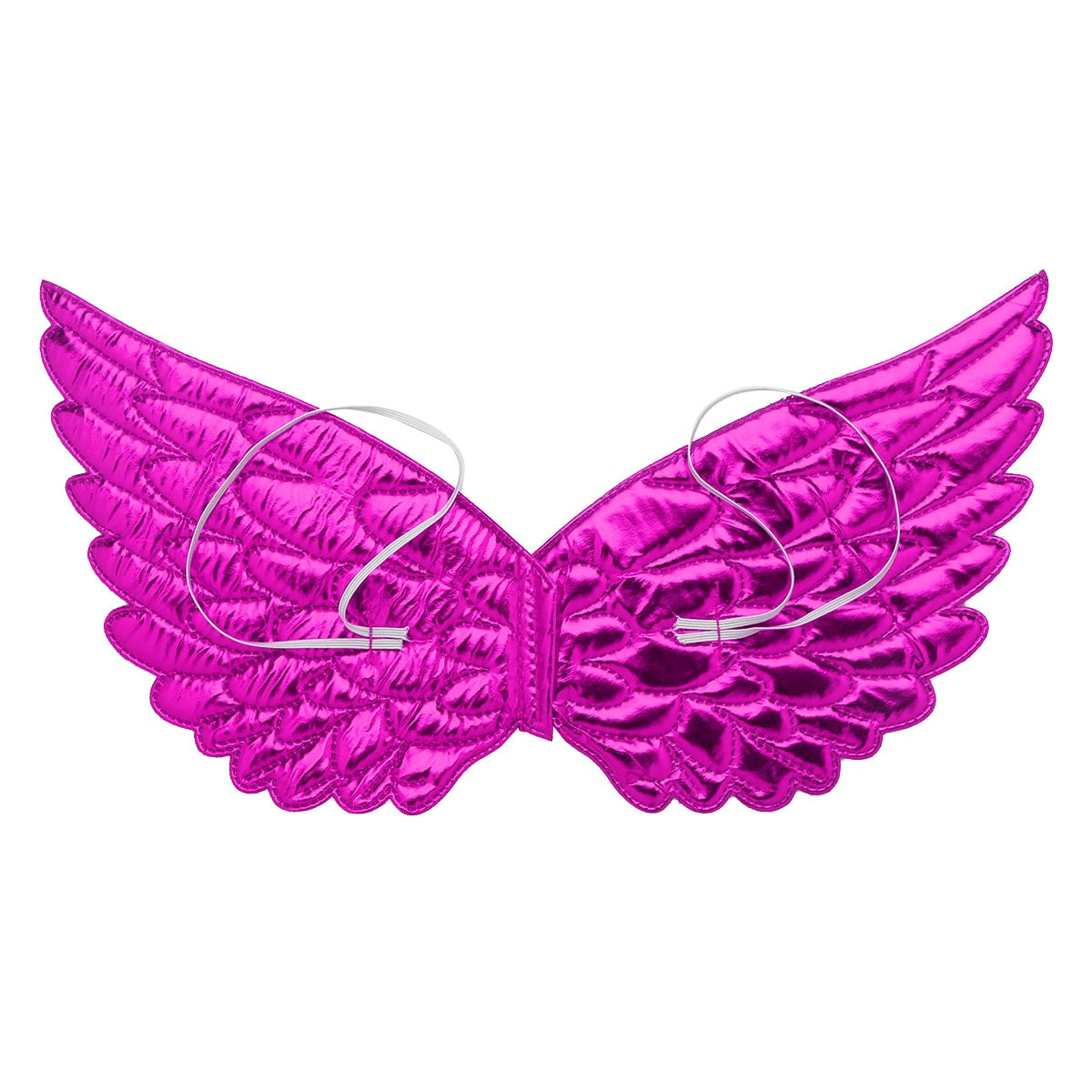 Shiny Metallic Angel Wings