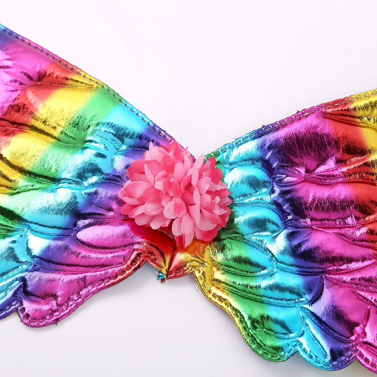 Shiny Metallic Angel Wings