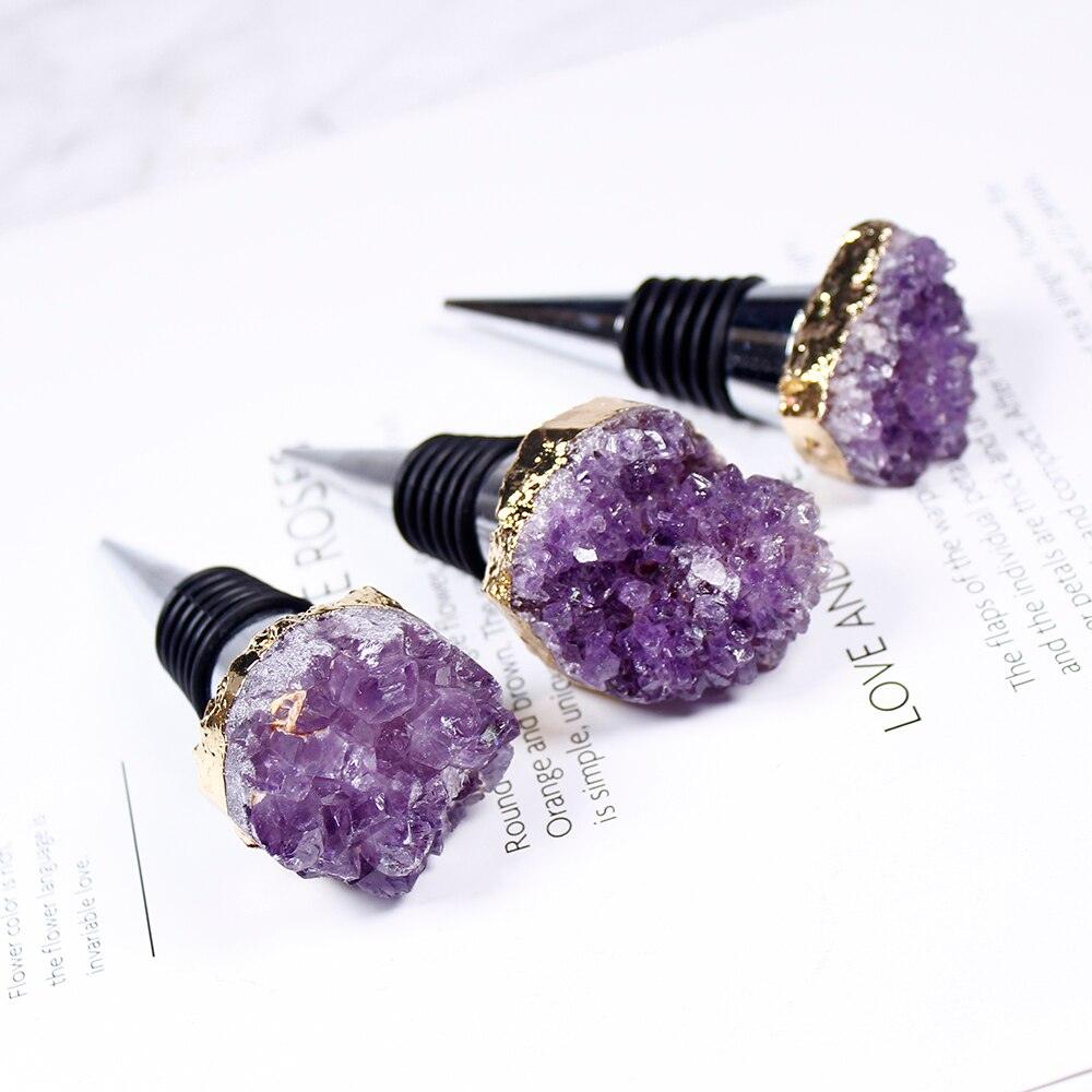 1pcs Natural Amethyst Cluster Shaped Wine Champagne Wine Bottle Stopper - Woodland Gatherer Woodland Gatherer | Australian Online Gift Store | Gifts & Treasures | Special Occasions & Everyday Fun | Whimsical Treats | Costumes | Jewellery | Fashion | Crafting DIY | Stationery | Boho Festival Fashion | Home Decor & Fittings Afterpay Available Paypal Available Humm Available Worldwide Shipping Available