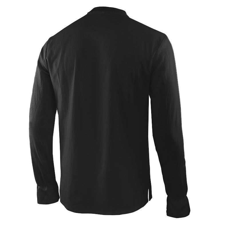 Men Medieval Lace-Up Shirt Knight Shirt Viking Pirate Cosplay Costume