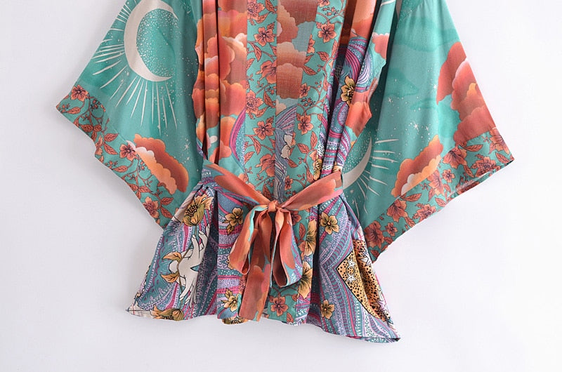 California Dreamin' Short Kimono Jacket
