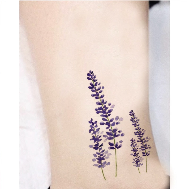 Feather Temporary Tattoos Waterproof Body Art