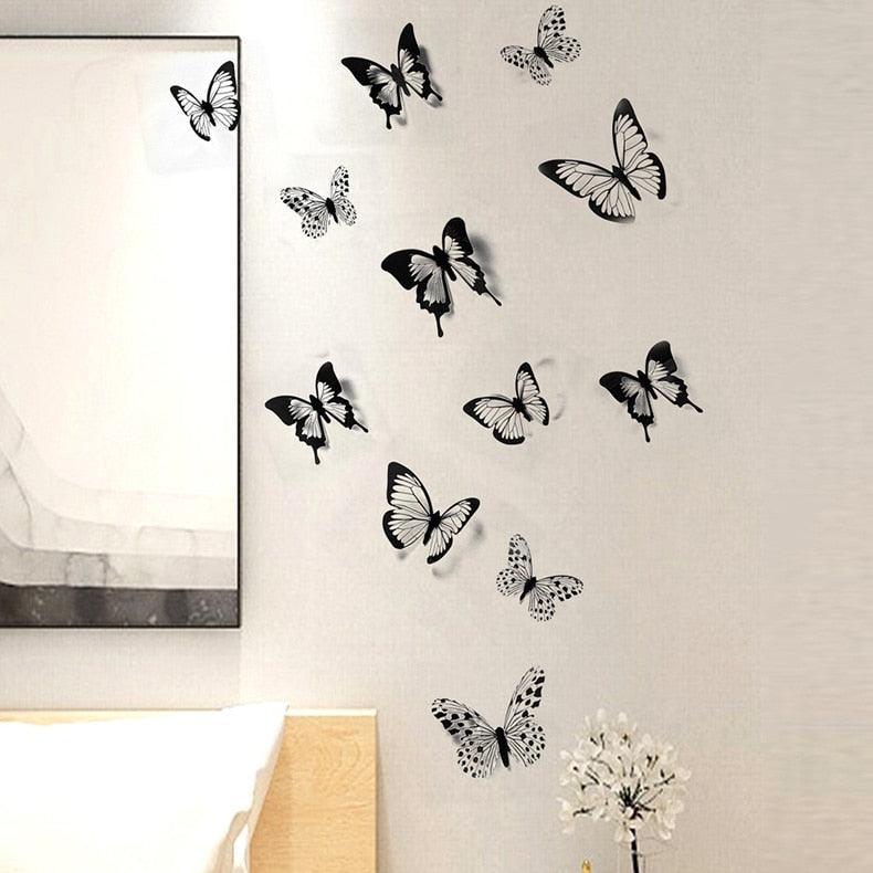 24 pcs/set Black & White 3D Butterfly Wall Sticker - Woodland Gatherer Woodland Gatherer | Australian Online Gift Store | Gifts & Treasures | Special Occasions & Everyday Fun | Whimsical Treats | Costumes | Jewellery | Fashion | Crafting DIY | Stationery | Boho Festival Fashion | Home Decor & Fittings Afterpay Available Paypal Available Humm Available Worldwide Shipping Available