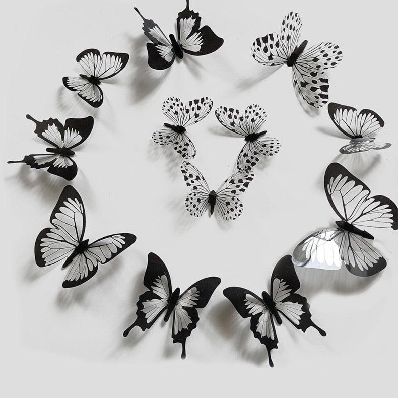 24 pcs/set Black & White 3D Butterfly Wall Sticker - Woodland Gatherer Woodland Gatherer | Australian Online Gift Store | Gifts & Treasures | Special Occasions & Everyday Fun | Whimsical Treats | Costumes | Jewellery | Fashion | Crafting DIY | Stationery | Boho Festival Fashion | Home Decor & Fittings Afterpay Available Paypal Available Humm Available Worldwide Shipping Available