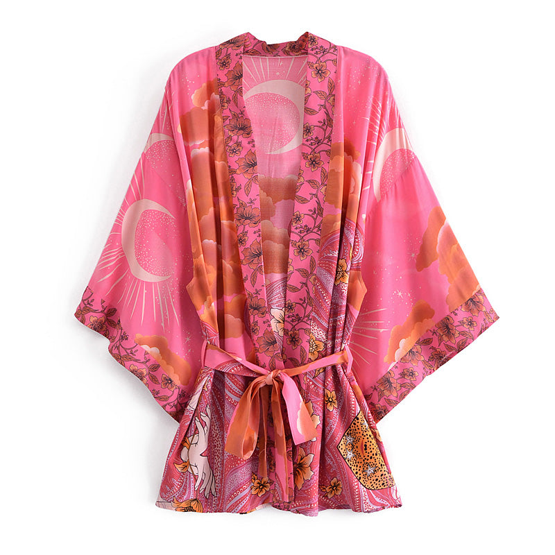 California Dreamin' Short Kimono Jacket