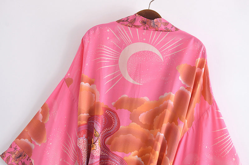 California Dreamin' Short Kimono Jacket