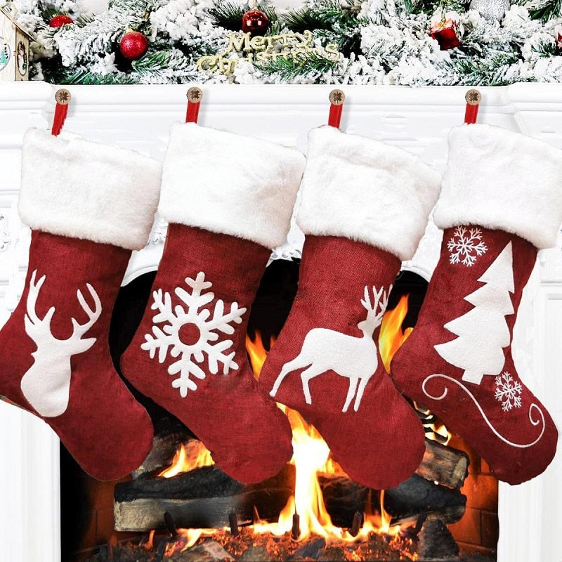 Knitted Christmas Stockings