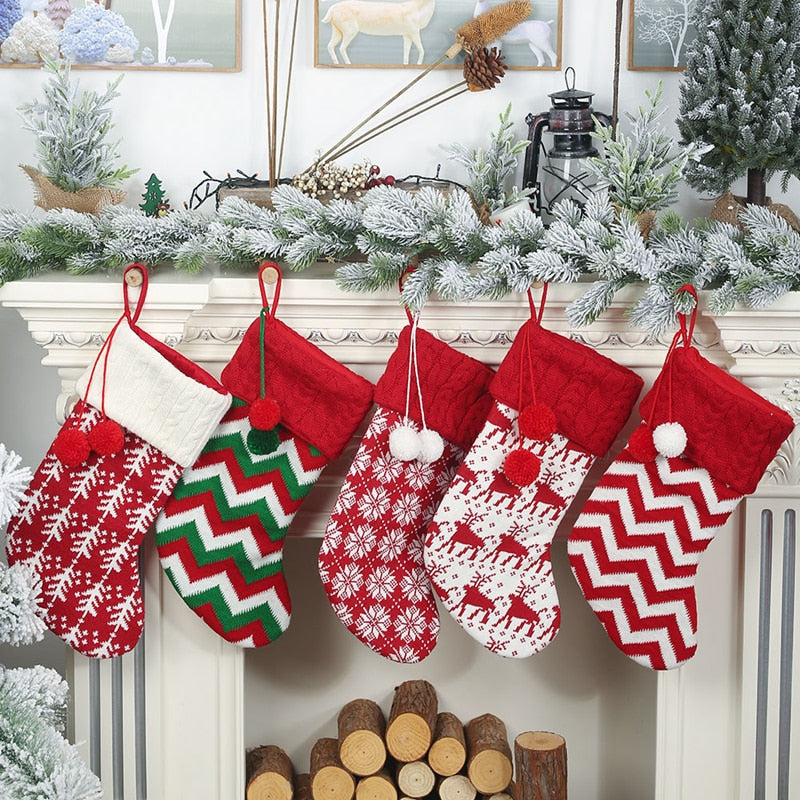 Knitted Christmas Stockings