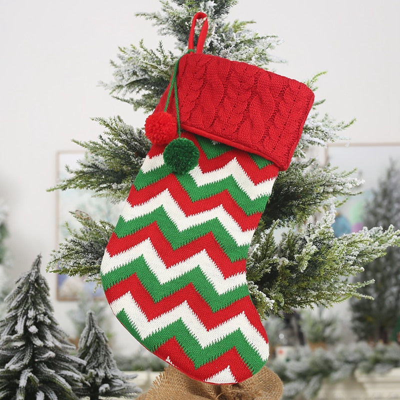 Knitted Christmas Stockings