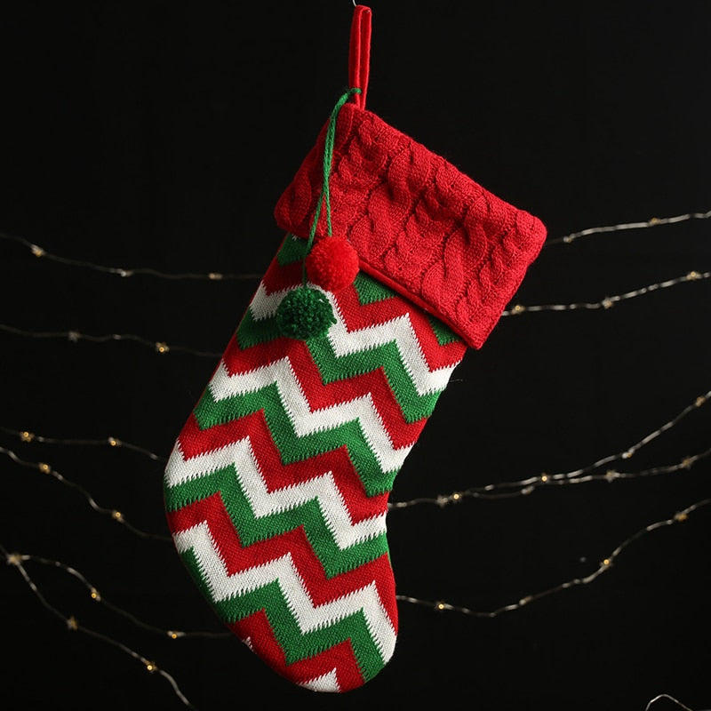 Knitted Christmas Stockings