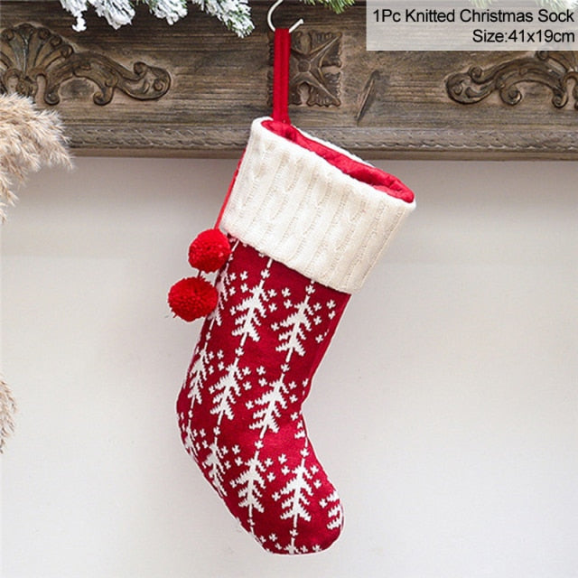 Knitted Christmas Stockings