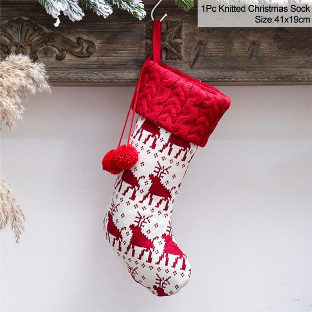 Knitted Christmas Stockings