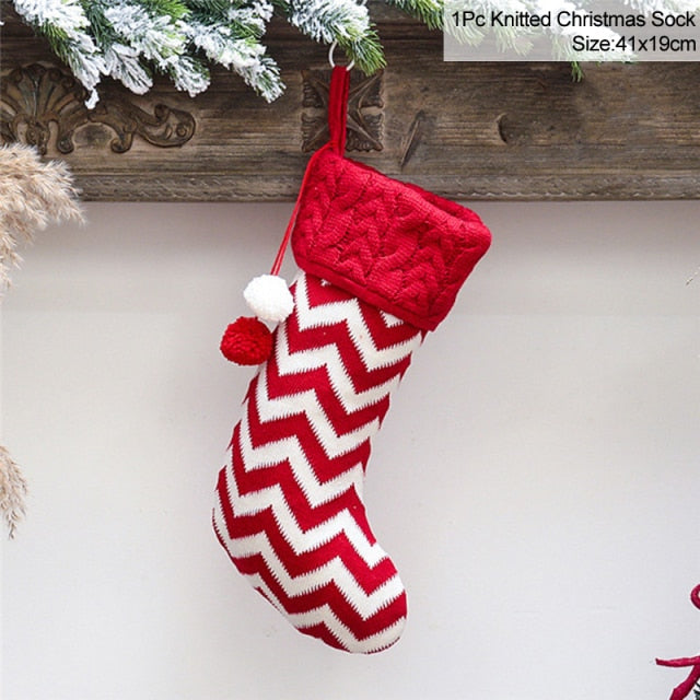 Knitted Christmas Stockings