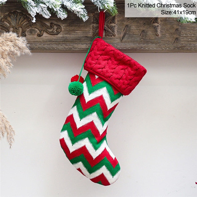 Knitted Christmas Stockings