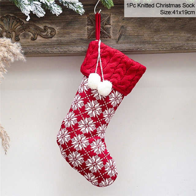 Knitted Christmas Stockings