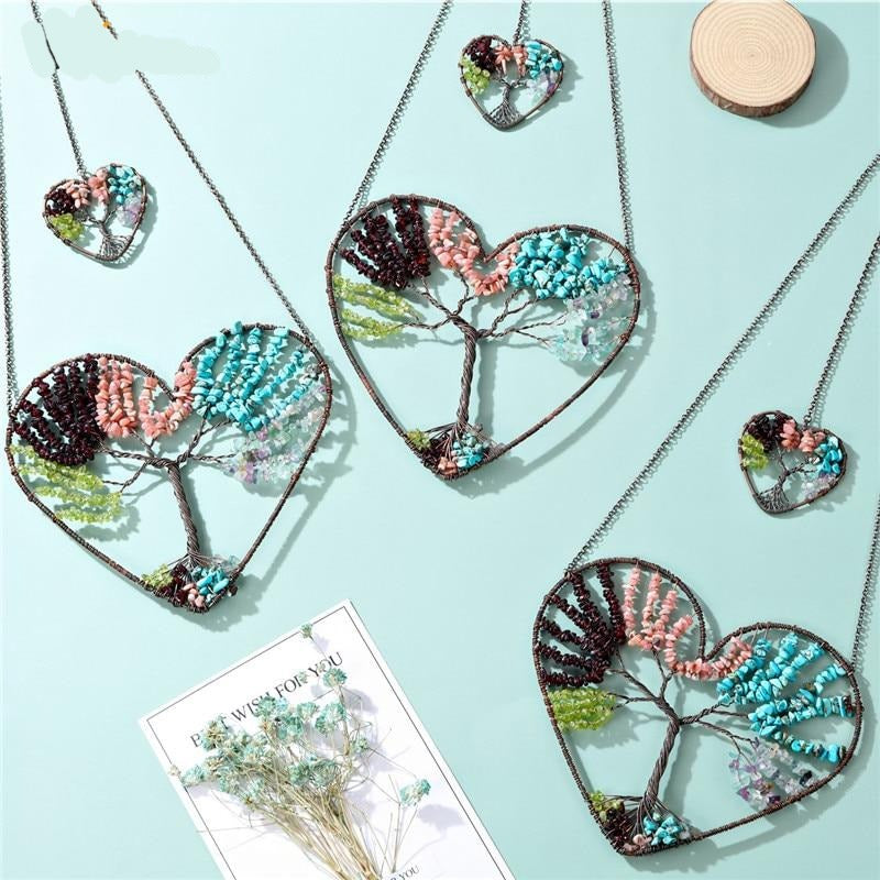 Tree of Life Heart Hanging Ornament
