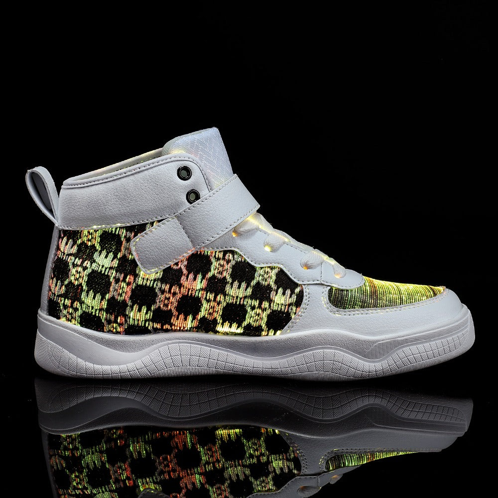Glowing Sneakers USB Rechargeable Unisex Party Shoes