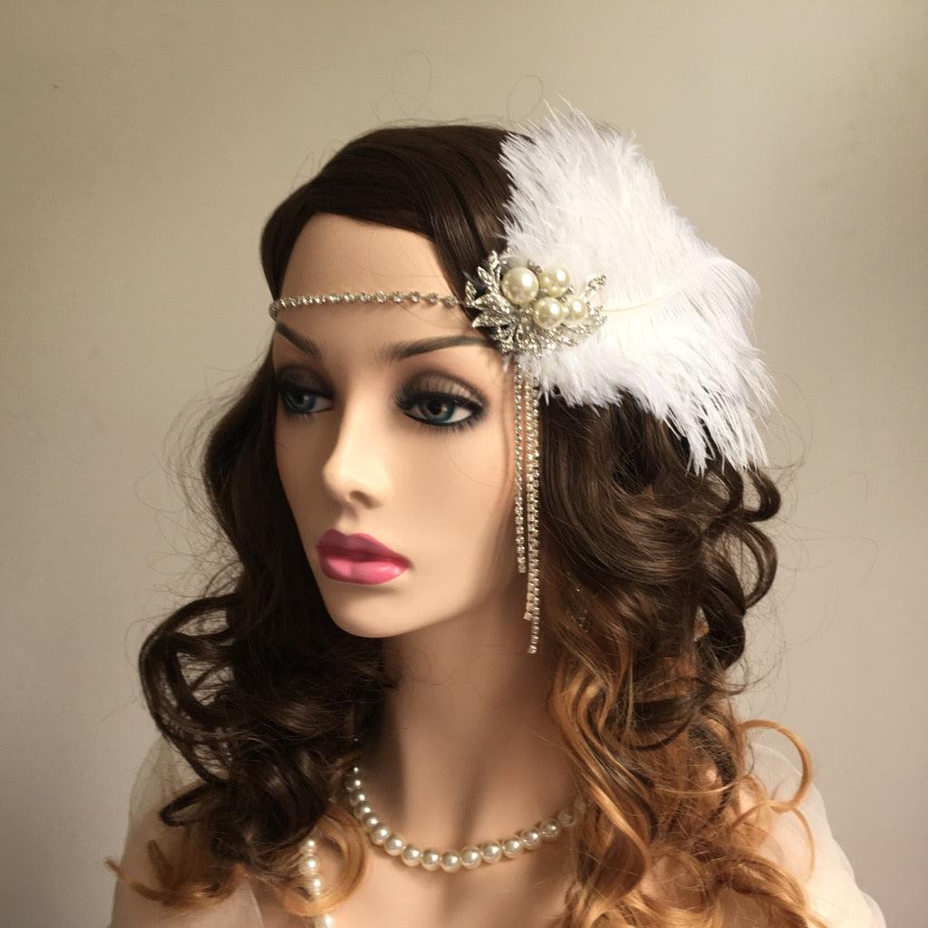 1920s Great Gatsby Pearl & Rhinestone Headpieces - Woodland Gatherer Woodland Gatherer | Australian Online Gift Store | Gifts & Treasures | Special Occasions & Everyday Fun | Whimsical Treats | Costumes | Jewellery | Fashion | Crafting DIY | Stationery | Boho Festival Fashion | Home Decor & Fittings Afterpay Available Paypal Available Humm Available Worldwide Shipping Available