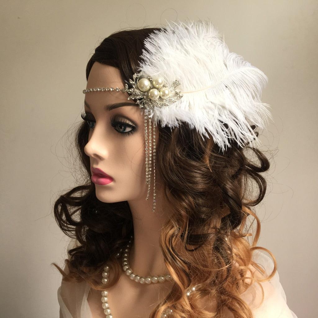 1920s Great Gatsby Pearl & Rhinestone Headpieces - Woodland Gatherer Woodland Gatherer | Australian Online Gift Store | Gifts & Treasures | Special Occasions & Everyday Fun | Whimsical Treats | Costumes | Jewellery | Fashion | Crafting DIY | Stationery | Boho Festival Fashion | Home Decor & Fittings Afterpay Available Paypal Available Humm Available Worldwide Shipping Available