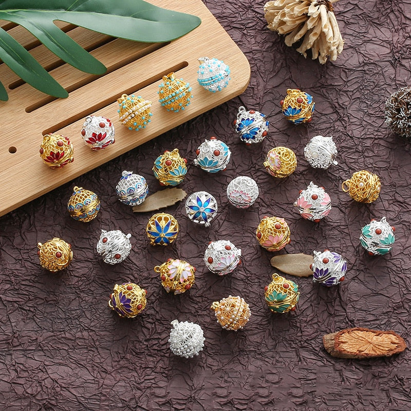 Mexican Chime Bracelet Ball Essential Oil Diffuser Aromatherapy Jewellery