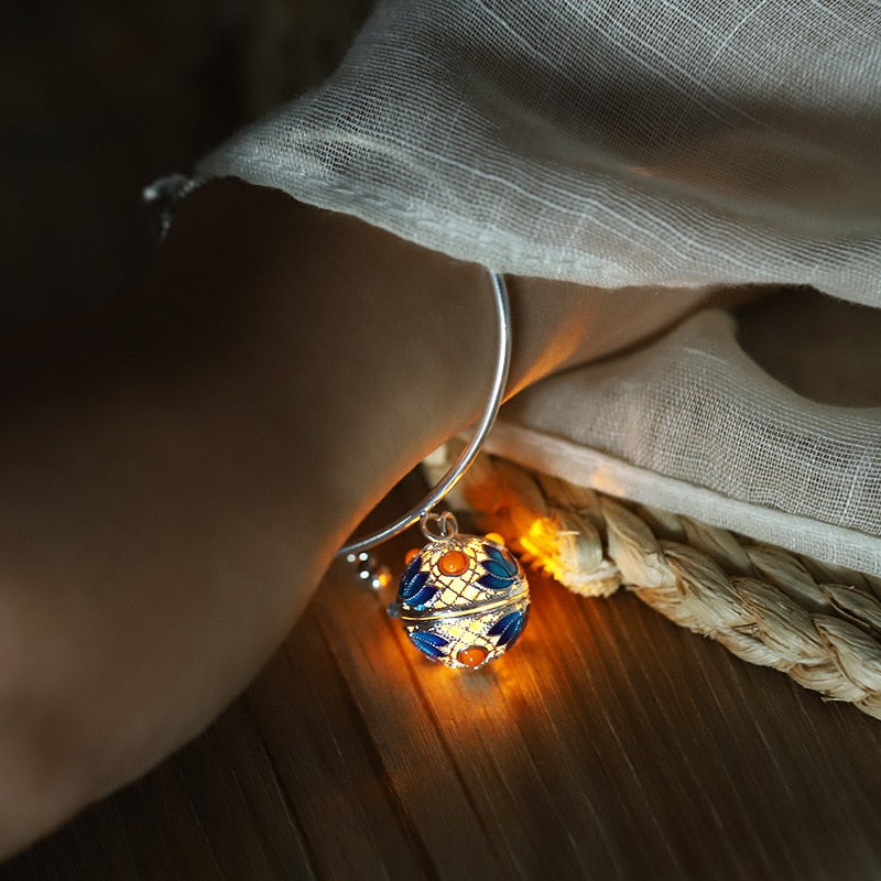 Mexican Chime Bracelet Ball Essential Oil Diffuser Aromatherapy Jewellery