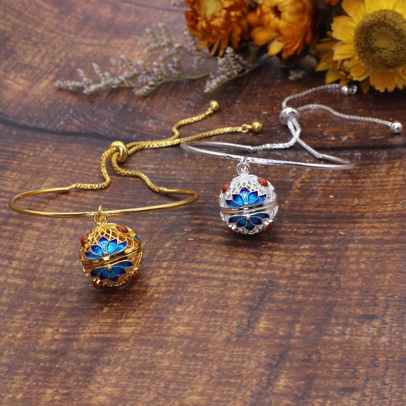Mexican Chime Bracelet Ball Essential Oil Diffuser Aromatherapy Jewellery