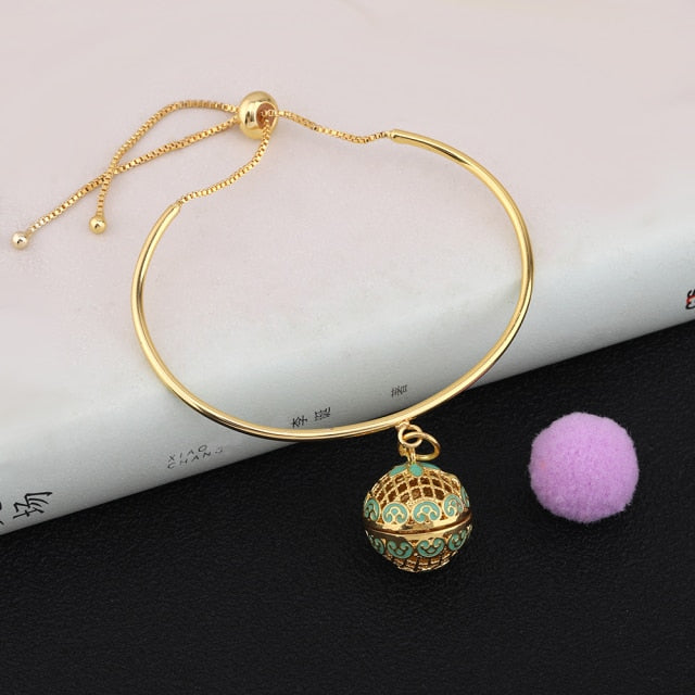 Mexican Chime Bracelet Ball Essential Oil Diffuser Aromatherapy Jewellery