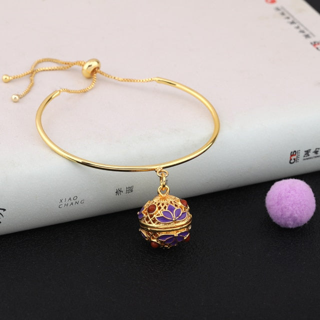 Mexican Chime Bracelet Ball Essential Oil Diffuser Aromatherapy Jewellery