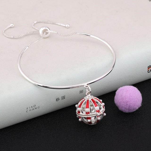 Mexican Chime Bracelet Ball Essential Oil Diffuser Aromatherapy Jewellery