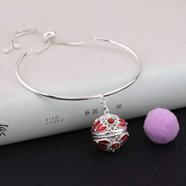 Mexican Chime Bracelet Ball Essential Oil Diffuser Aromatherapy Jewellery