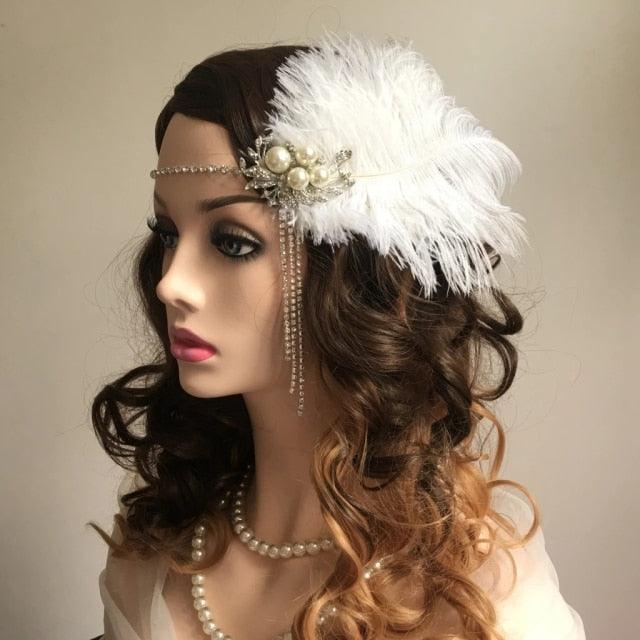 1920s Great Gatsby Pearl & Rhinestone Headpieces - Woodland Gatherer Woodland Gatherer | Australian Online Gift Store | Gifts & Treasures | Special Occasions & Everyday Fun | Whimsical Treats | Costumes | Jewellery | Fashion | Crafting DIY | Stationery | Boho Festival Fashion | Home Decor & Fittings Afterpay Available Paypal Available Humm Available Worldwide Shipping Available