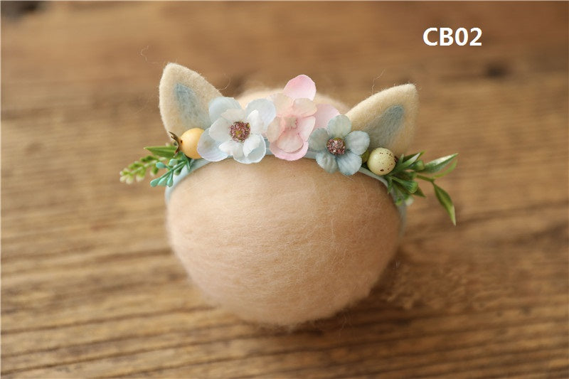 Woodland Bebe Newborn Hair Accessories Photo Props
