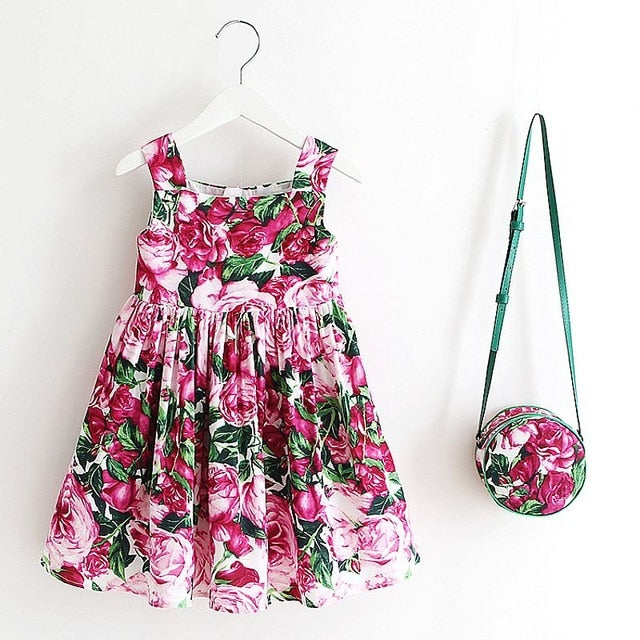 Toddler Holiday Dresses with Matching Purse