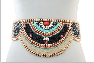 Bohemian Charm Belt with Beading