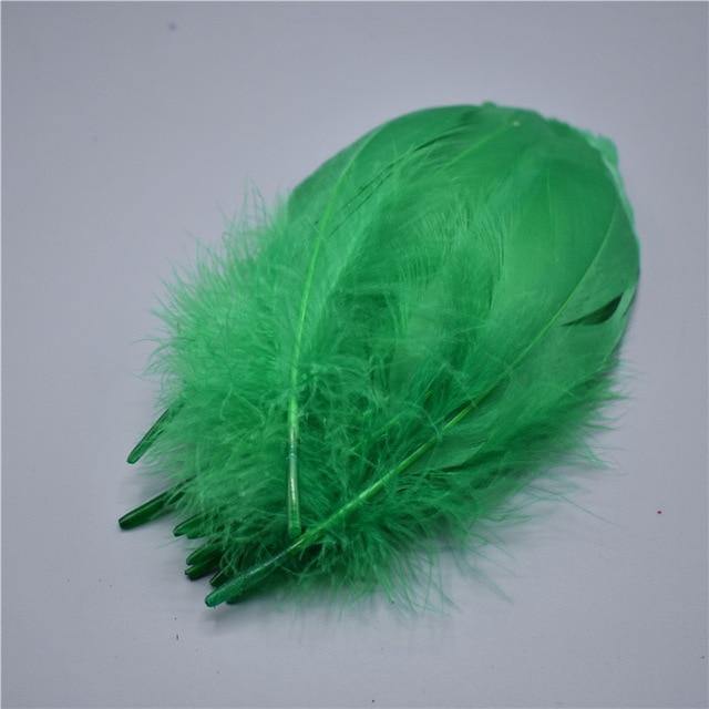 100pcs Goose Nagoire Feathers Plumes | 5-7inch/13-18cm | Crafting | Many Colours - Woodland Gatherer
