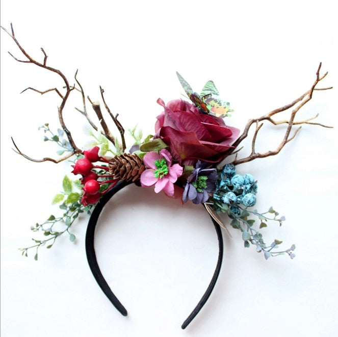 Faerie Crown Photo Shoot Props and Costumes | Woodland Gatherer - Australian Online Shop - Whimsy & Wonder - Imaginative Play - Gifts - Fashion - DIY Crafts - Special Occasions & Everyday Fun