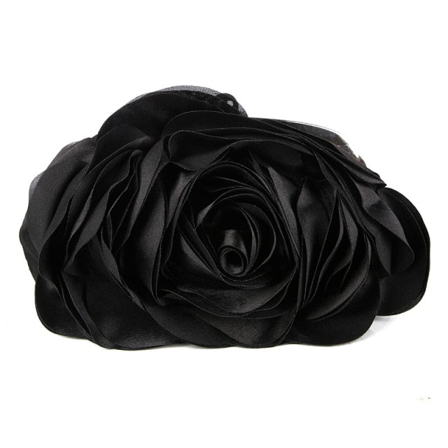 Rose Evening Bag Clutch Purse