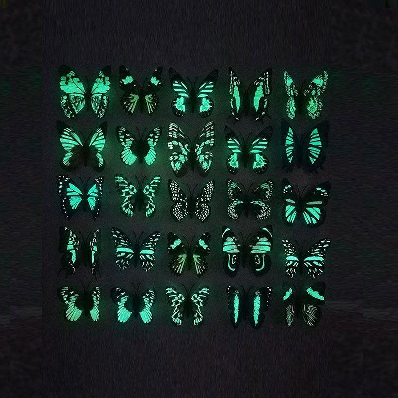 Glow in the Dark Butterflies Wall Decal Sticker Girls Room Decor Home Woodland Gatherer | Australian NZ Online Store | Gifts & Treasures | Special Occasions & Everyday Fun | Whimsical Treats | Jewellery | Fashion | Crafting DYI | Stationery | Boho Festival Fashion | Home Decor & Fittings