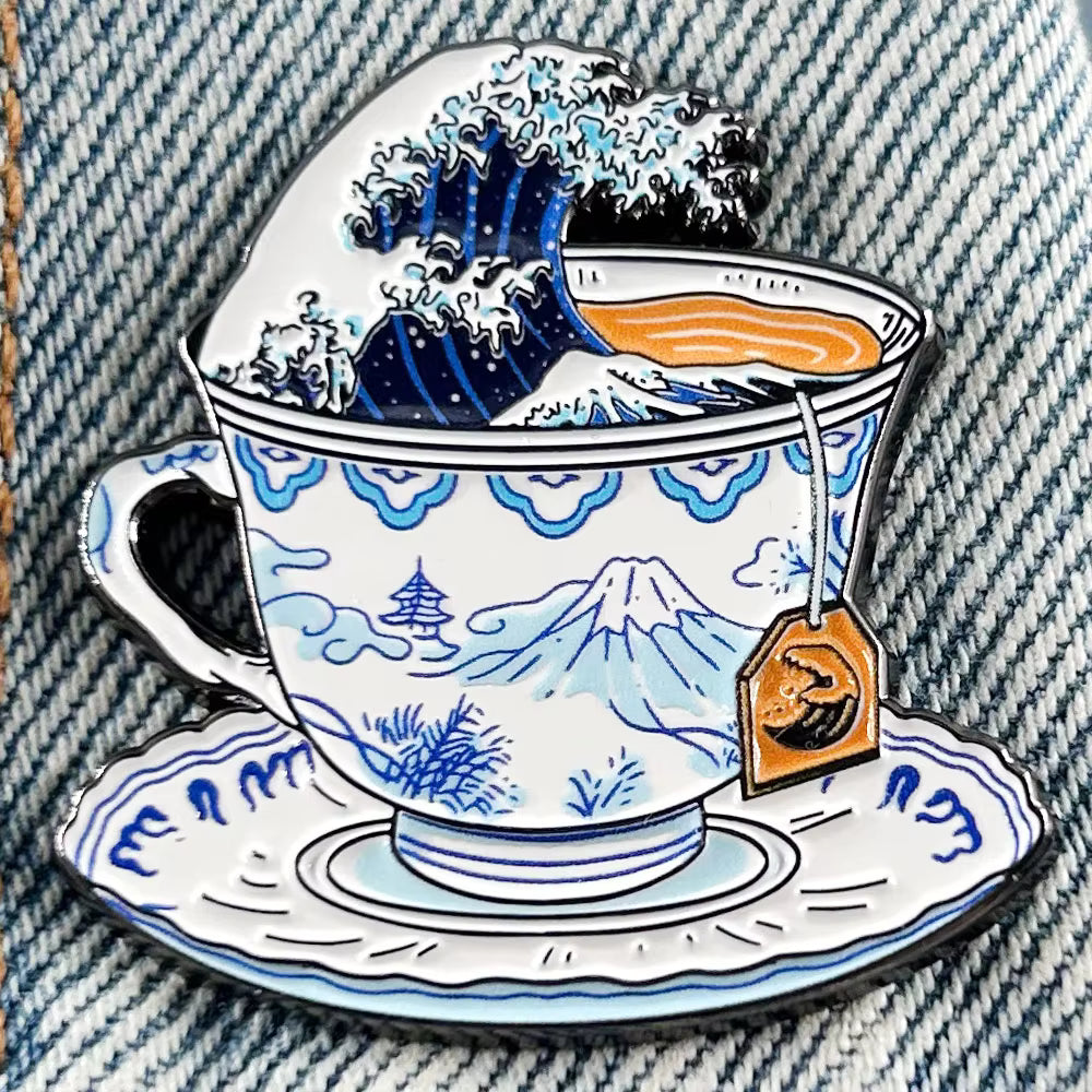 Storm In A Teacup Pin