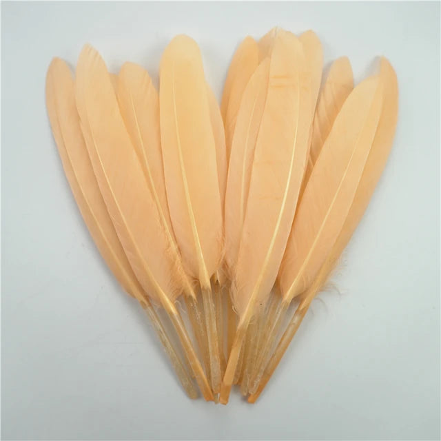100pcs 10-15cm Dyed Duck Feathers DIY Crafts
