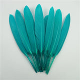 100pcs 10-15cm Dyed Duck Feathers DIY Crafts