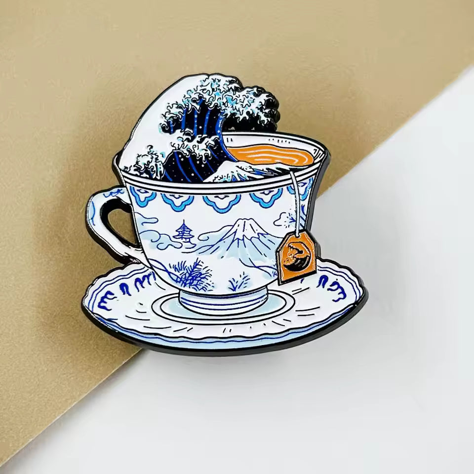 Storm In A Teacup Pin