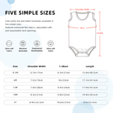 Mushroom Cottage Sleeveless Baby One-Piece