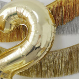 1.5m Gorgeous Fringe Tassel Banner Party Foil Garlands Wall Ceiling Decoration