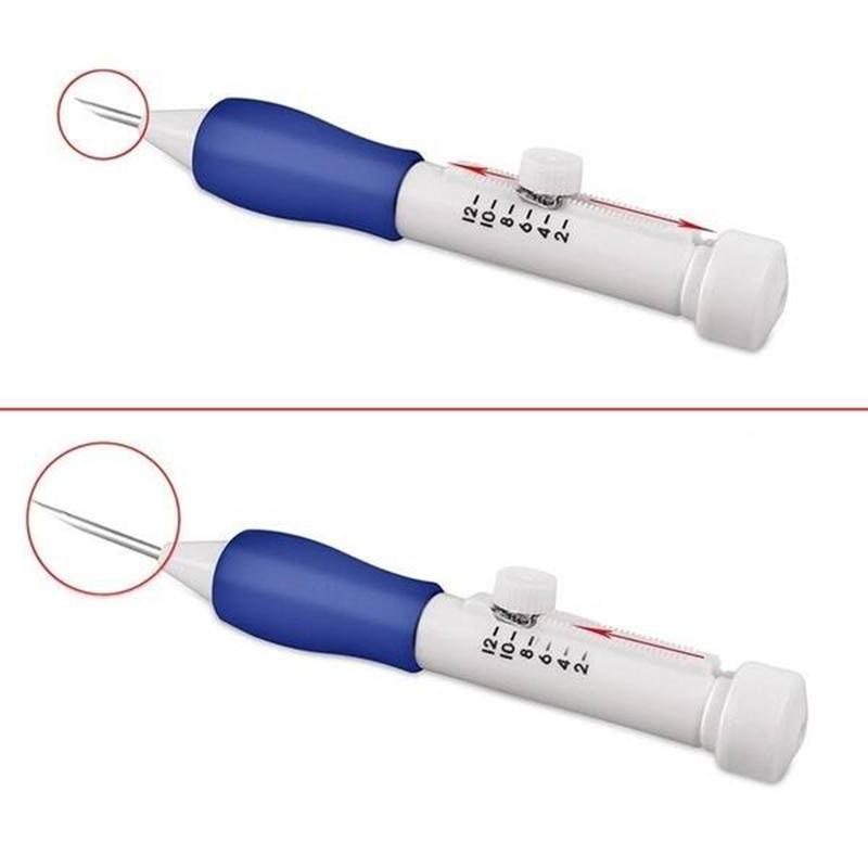 Embroidery Punch Needle Kit Stitching Tool Set Embroidery Needle Pen Tool for DIY Craft