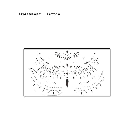 Mohican Temporary Tattoo
